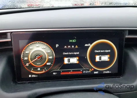 2022 Hyundai Tucson Sel z USA, uszkodzony, nr VIN 5NMJFCAE4NH123242